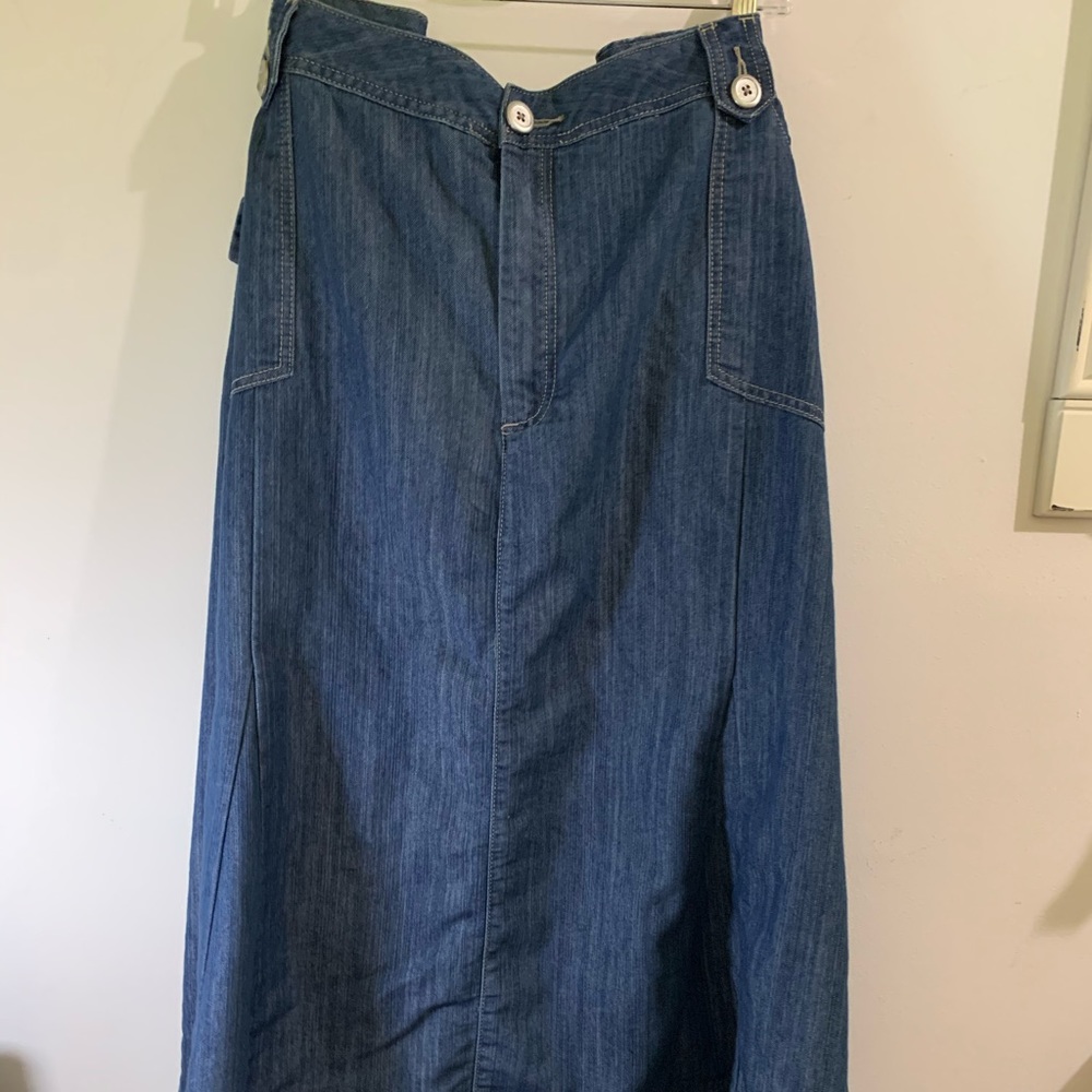 Tea Length Denim Skirt Liz and Me Size 26